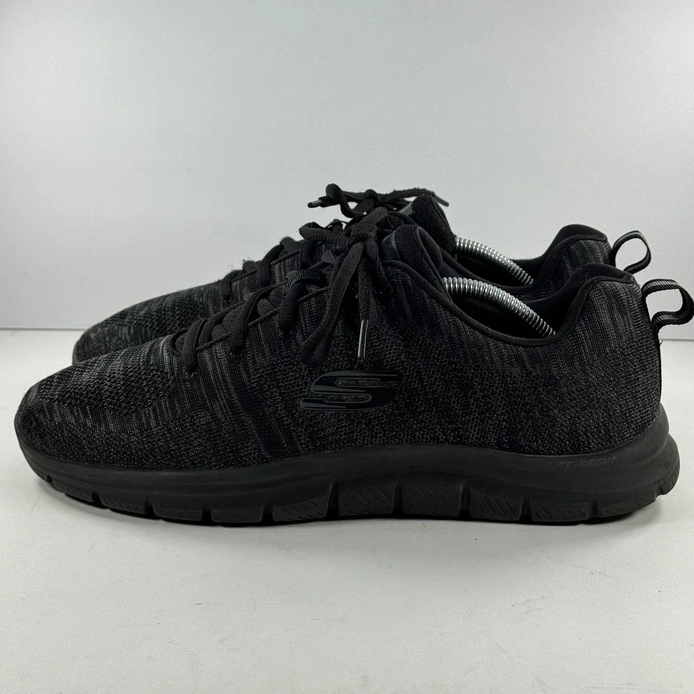 Skechers Summits South Rim Mens Black‎ Training Shoes 232298W Size 10.5 Wide